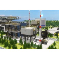 北京神霧干餾熱解技術三維演示動畫