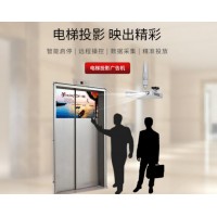 電梯廣告投影機遠程更換廣告自動開關(guān)機櫥窗廣告投影機感應(yīng)開關(guān)