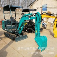 國產小型挖掘機全新農用果園微型推土挖溝履帶式挖掘機