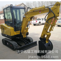 熱銷農用全新多功能果園小挖機履帶式液壓微型挖掘機