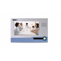 帶指紋解鎖功能的樓宇對講可視對講機(jī)可指紋識別開門