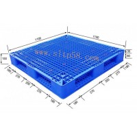 堆碼塑料托盤，雙面用塑料托盤廠家，山東托盤廠制造