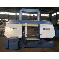 【翔宇數(shù)控】GB4270龍門線軌液壓半自動帶鋸床 臥式鋸床