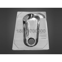 監(jiān)獄用不銹鋼蹲便器 采用優(yōu)質(zhì)防滑不銹鋼板材