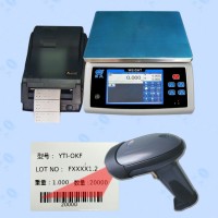 掃描條碼自動稱重打印標簽的電子秤