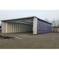 廠家直銷伸縮移動噴漆房 山東新邁節能環保設備