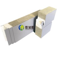 福建鋼結(jié)構(gòu)外墻橫裝巖棉夾芯板 聚氨酯封邊金屬幕墻板