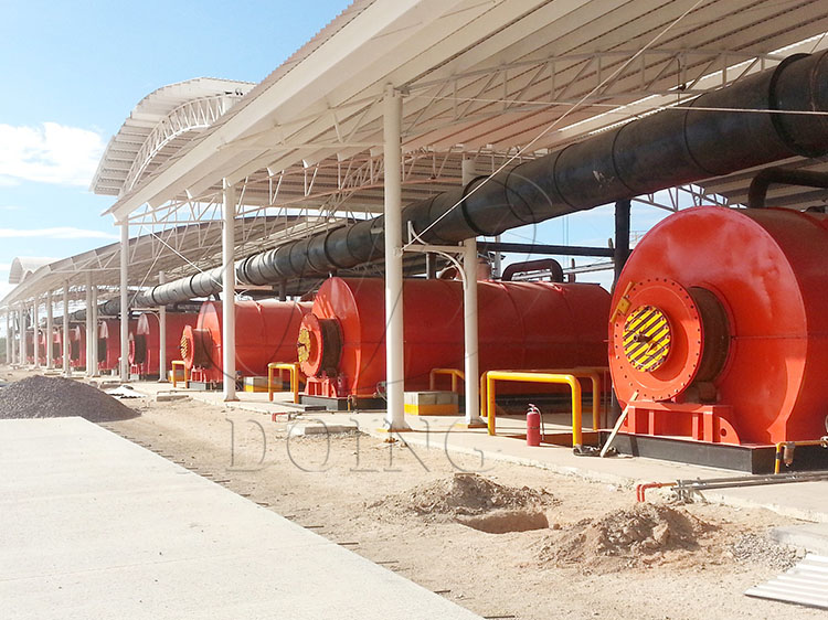 廢輪胎煉油設備