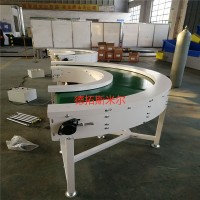 定制90度直角轉彎輸送機180轉彎皮帶輸送機