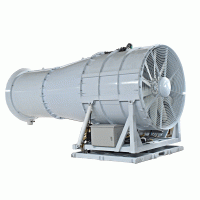 煤場固定式射霧器 鋼廠全自動霧炮機 防爆霧炮機