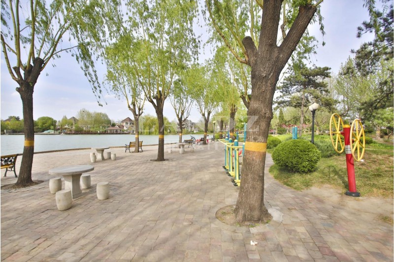 昌平獨棟別墅：碧水莊園精裝現(xiàn)房，臨湖大獨棟