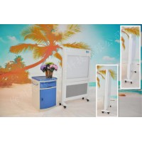 移動立式空氣消毒潔凈屏(氣溶膠吸附消毒器)空氣消毒凈化屏廠家