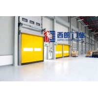 南京成品感應電動快速軟簾卷門