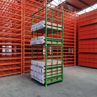 插管式堆垛架 巧固架 堆高貨架 折疊物料架 容大定制生產