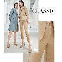 廣州迪如旗下品牌女裝嬌雪芳菲 年輕時尚簡約大方女士秋冬服裝