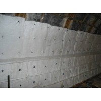 硅酸鋁針刺毯廠家金石 梭式陶瓷窯耐火棉安裝陶瓷纖維棉